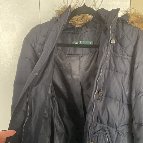 Lauren by Ralph Lauren Quilted Puffer Winter Coat - Picture 8 of 10